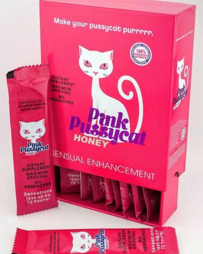 Pink PussyCat Miel del Amor por Pieza