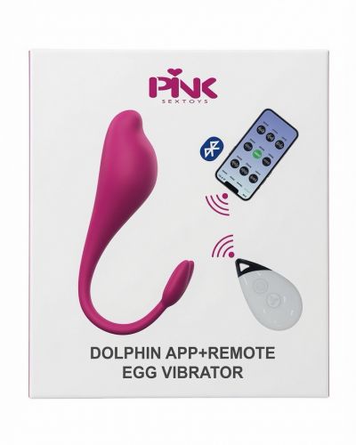 Pink Dolphin Vibrador con App y Control