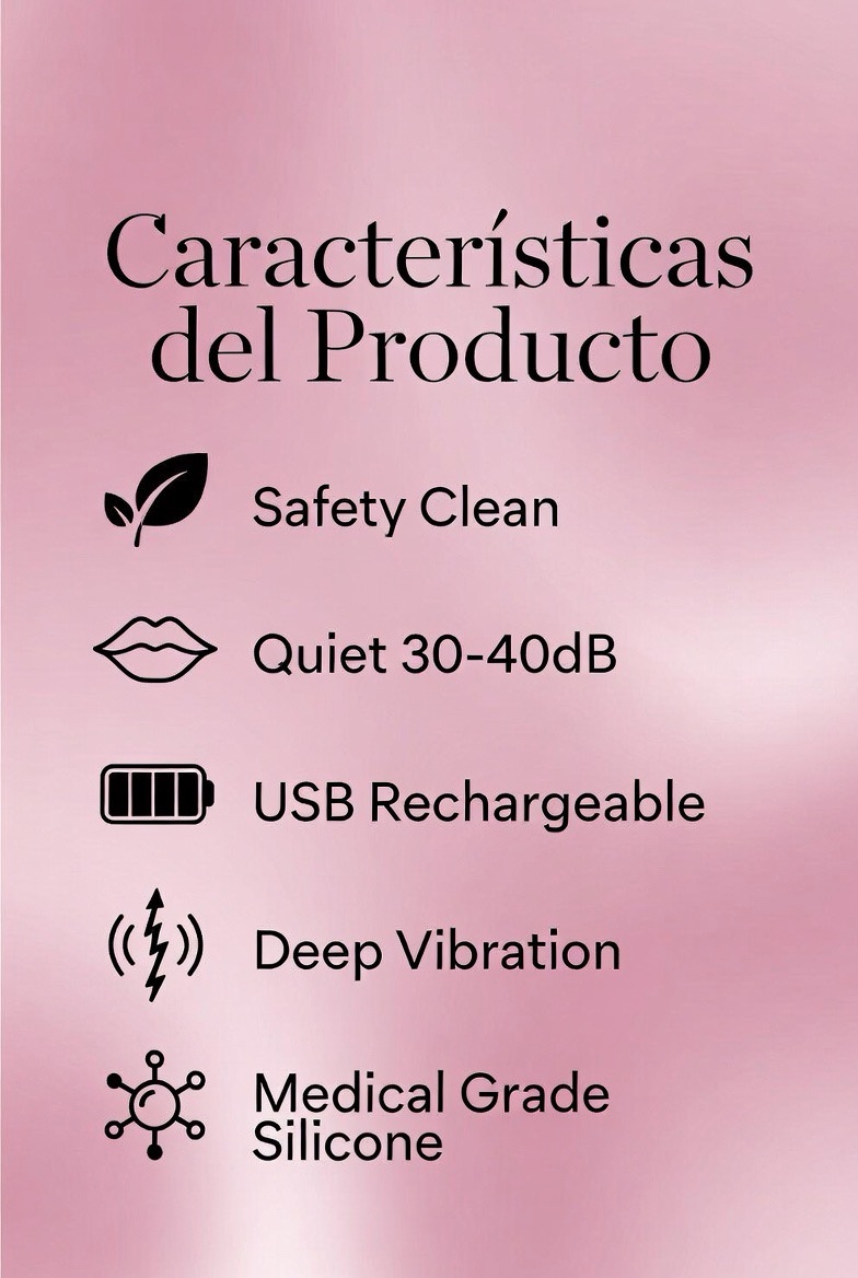 Pink Dolphin Vibrador con App y Control