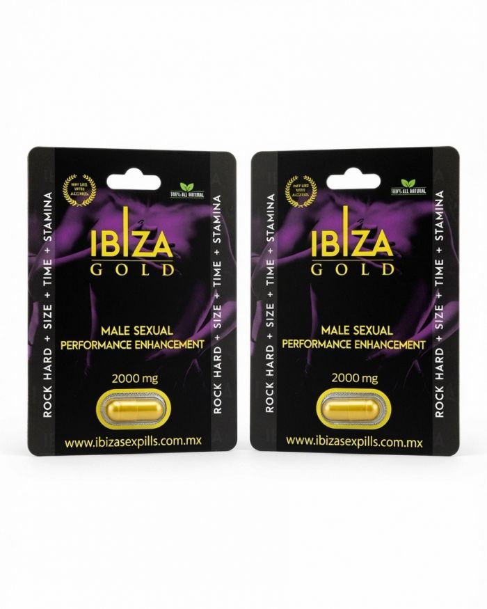 Ibiza Gold 2000mg – Potenciador Masculino Natural