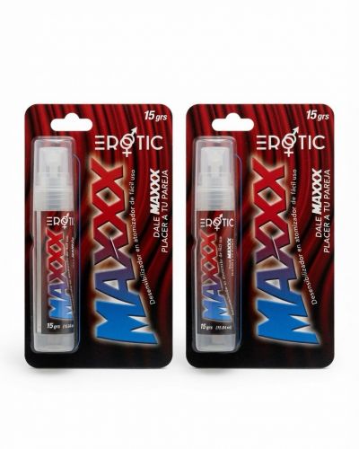 Erotic Maxxx – Atomizador Desensibilizador para Pareja