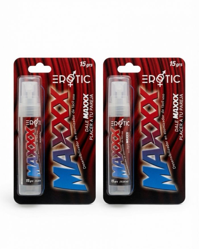 Erotic Maxxx – Atomizador Desensibilizador para Pareja