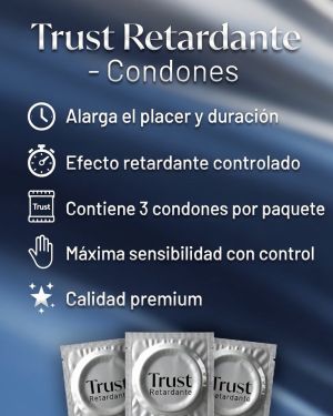 Trust Retardante – Condones Alargadores