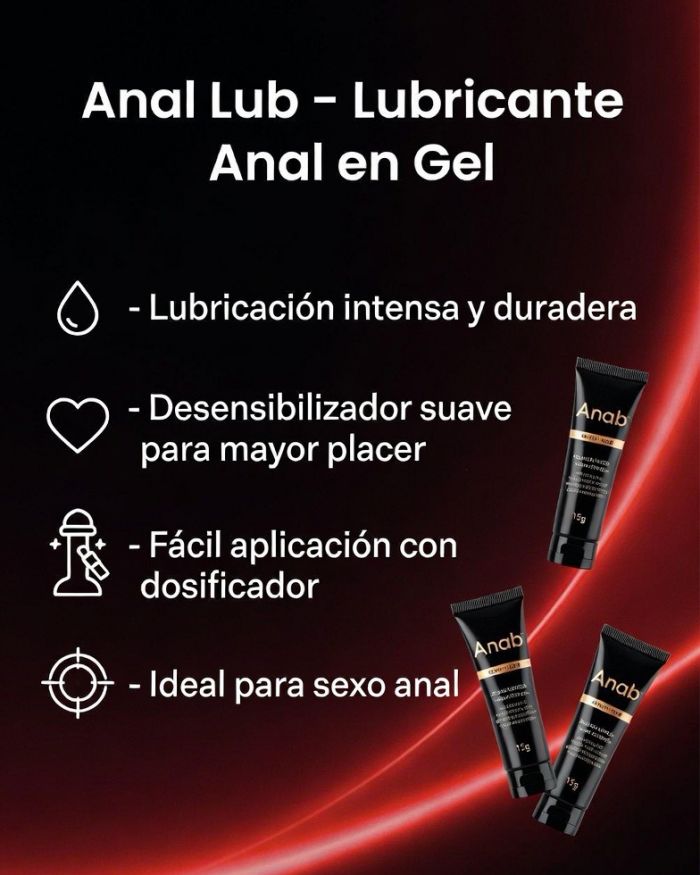 Anal Lub Erotic – Lubricante Anal en Gel