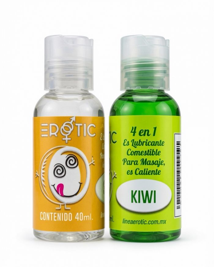 Lubricante 4 en 1 Erotic Kiwi – 40ml