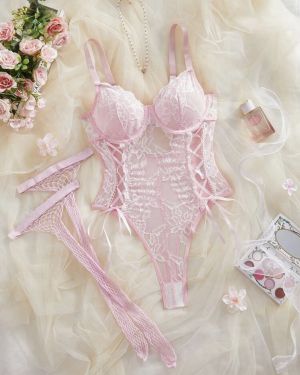 Set de 2 PZ Body sexy Rosa