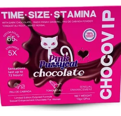 Pink pussycat chocolate