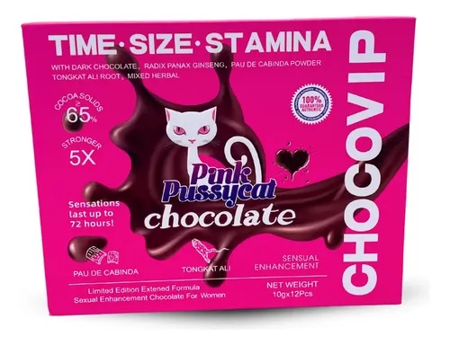 Pink pussycat chocolate