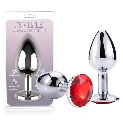 Medium Metal Anal Plug