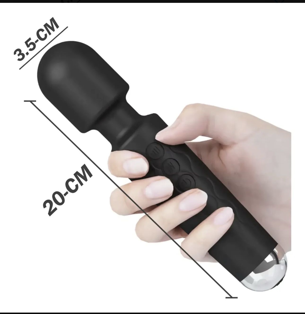 Vibrador Consolador Estimulador Punto G Juguete Sexual 20cm
